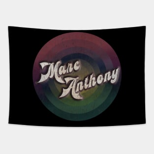 retro vintage circle Marc Anthony Tapestry