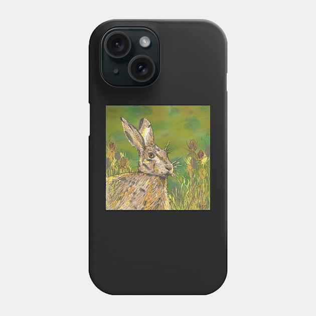 Summer Hare Phone Case by lottibrown