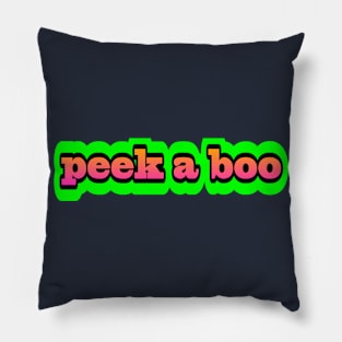 peek a boo Pillow