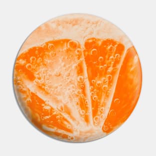 Orange Design Pin