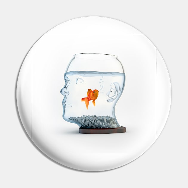 Goldfish in a bowl, illustration (F011/3255) Pin by SciencePhoto