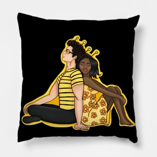 Bumble couple Pillow