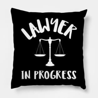 lawyer in progress Pillow