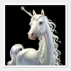 Magical Unicorn Posters And Art Prints Teepublic Uk