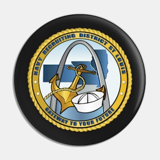 Navy-Recruiting-District-St Louis Pin