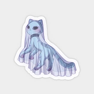 Ghost Kitty Magnet