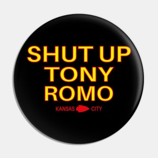 shut up tony romo Pin