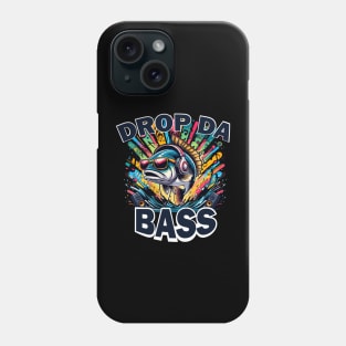 Drop Da Bass Funny Fish Pun Phone Case