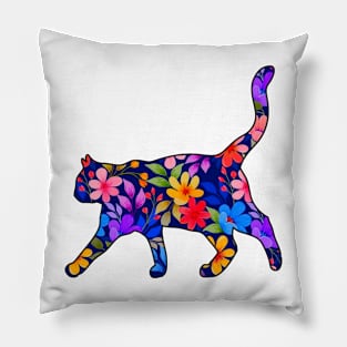 Flower Cat Pillow