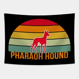 Pharaoh Hound Vintage Silhouette Tapestry