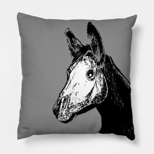 Zombie donkey Pillow