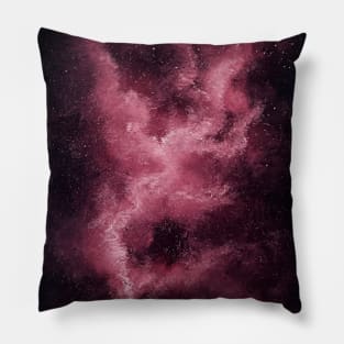 Red Nebula Pillow