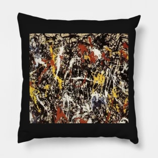 Jackson Pollock art Pillow