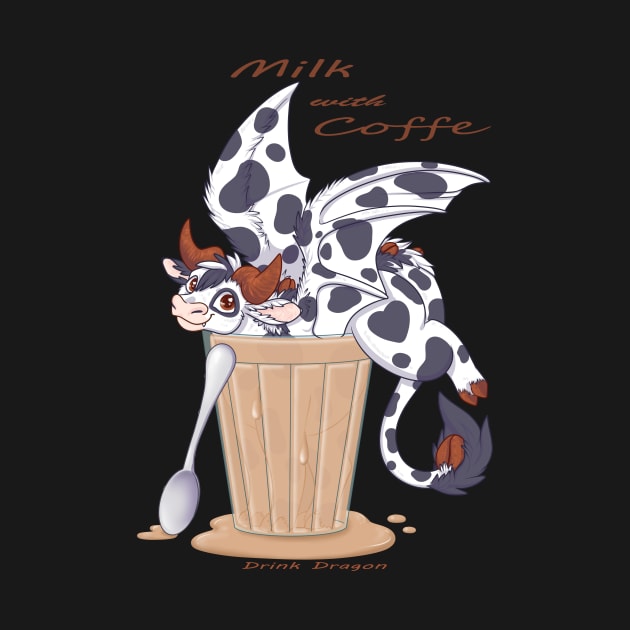 Drink Dragon Coffee with milk by GSMare