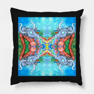 When Black Holes Feast on Screaming Stars PATTERN Pillow