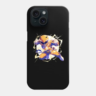 yellow ranger Phone Case