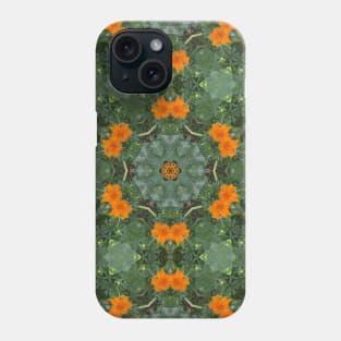 Orange Marigold Pattern Phone Case