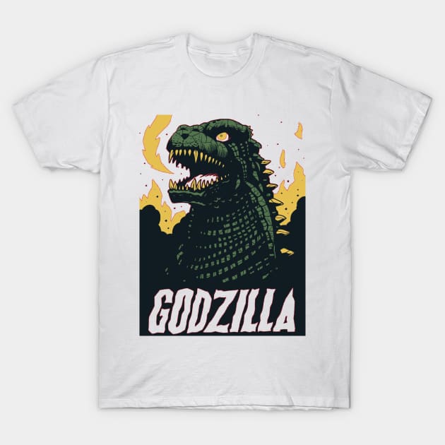 lizard king - Godzilla King Of The Monsters - T-Shirt | TeePublic