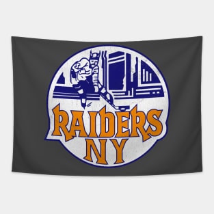 Vintage New York Raiders Hockey Tapestry