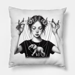 Cats cradle Pillow