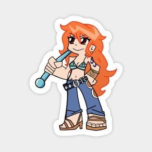 Nami x Panty and Stocking Magnet