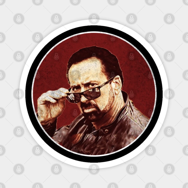 Nicolas Cage - Badass Magnet by karutees