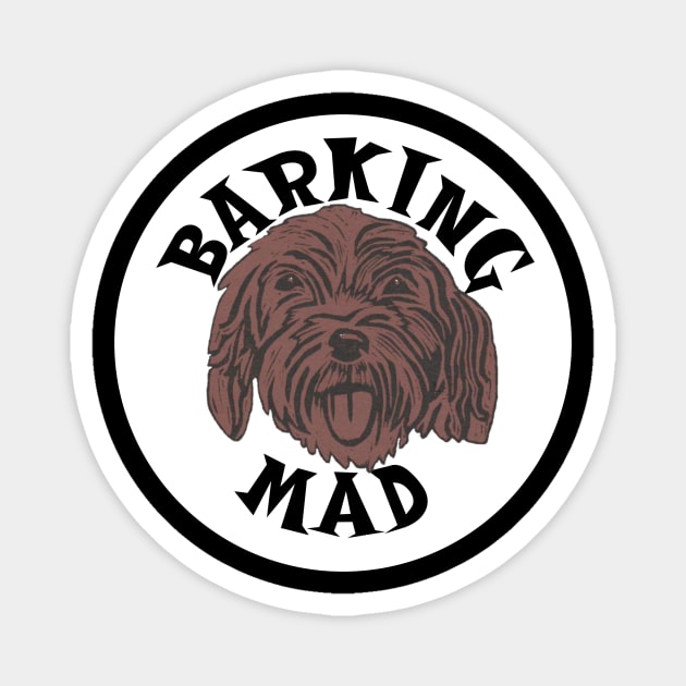 Barking Mad, Cockapoo! Magnet by KristinaEvans126