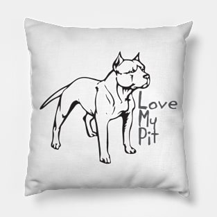 Pit Bull Pillow