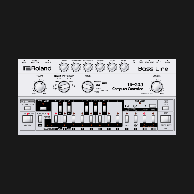 Roland TB-303 Bass Line by RetroFitted