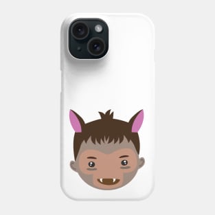 Wolf Face Halloween gift cute design Phone Case