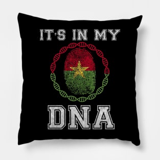 Burkina Faso  It's In My DNA - Gift for Burkinabe From Burkina Faso Pillow