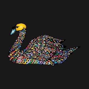 Mandala Swan T-Shirt