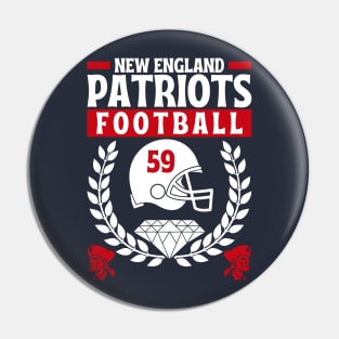 New England Patriots 1959 Edition 2 Pin