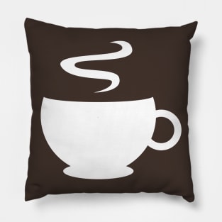 Minimal Coffee Cup Pillow