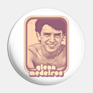 Glenn Medeiros / 80s Retro Pop Fan Pin