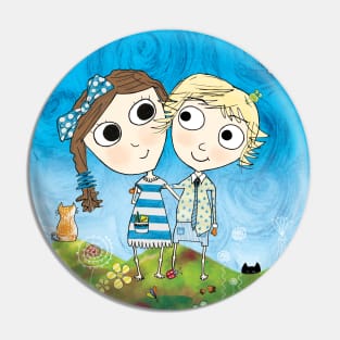 Happy - Eliza and Boo Pin