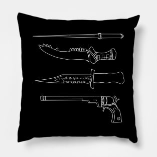 Supernatural Weapons Pillow