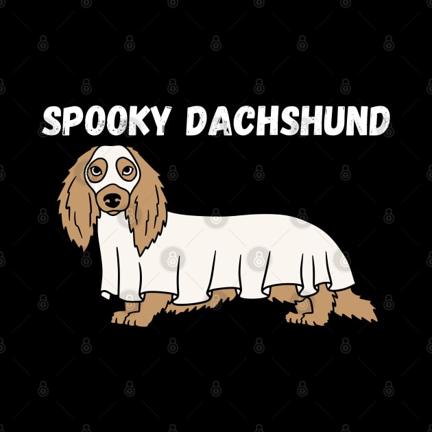 Spooky Dachshund. Halloween, Ghost, Dog lover by Project Charlie