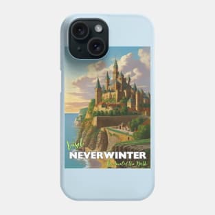 Neverwinter Tourism Poster - Sword Coast D&D Art Phone Case