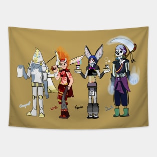 All Four Horsemen of the Apocalypse Tapestry