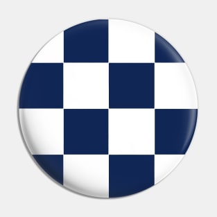 Spurs Checkered Pin