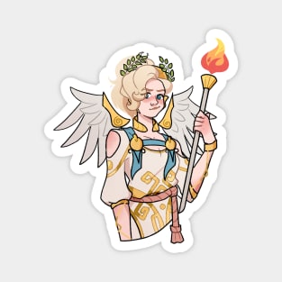 Winged Victory Mercy Magnet