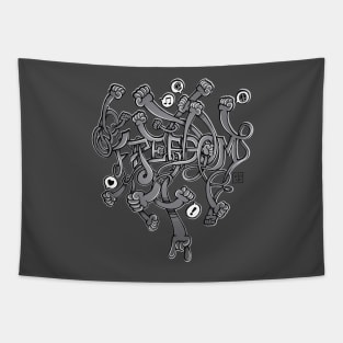 Freedom (grey) Tapestry