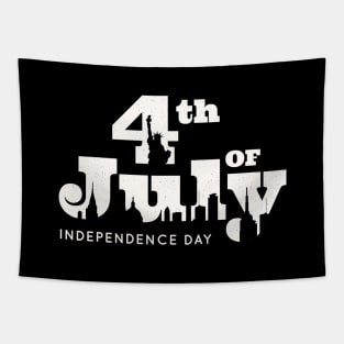 Happy 4th July - Independence Day Tapestry