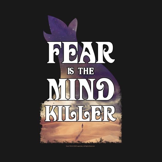 Fear Is The Mind Killer Sand Dunes Vintage by Dream Artworks