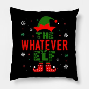 Family Christmas Matching Squad Outfit Elf Funny Pillow