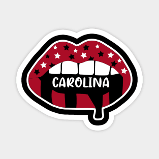 Carolina Lips Magnet