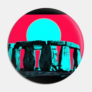 Pop Art Stonehenge Pin