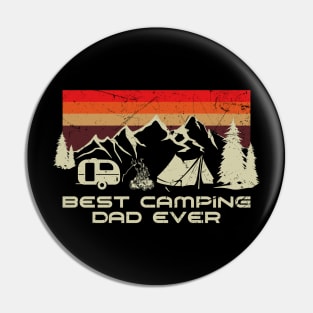 Best Camping Dad Ever Funny Gift For Dad Father's Day Pin