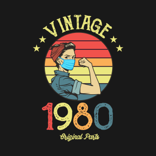 Vintage 1980 Made in 1980 40th birthday T-Shirt